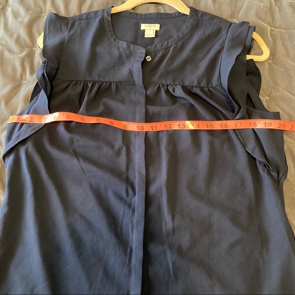 Navy Blue J.Crew Blouse - Picture 8 of 8